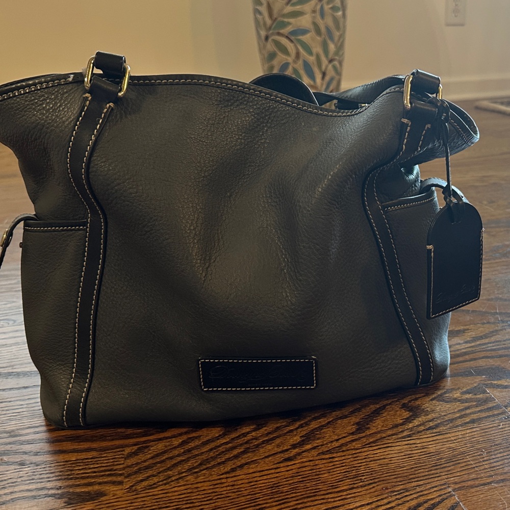 Dooney & Bourke Black Leather Tote